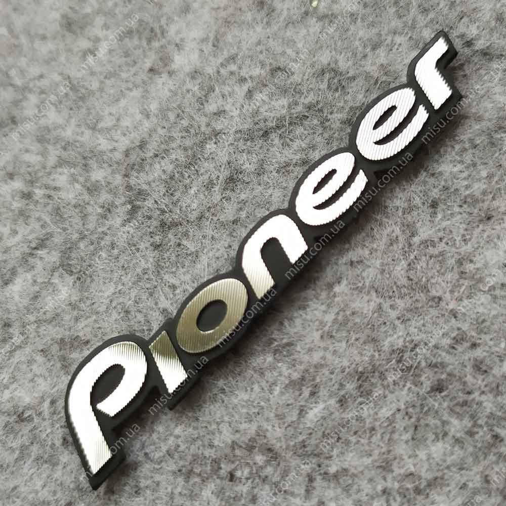 

Pioneer логотип маркировка шильдик