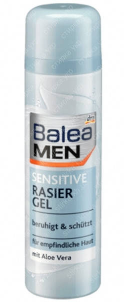 

Balea Men Rasiergel Sensitive мужской гель для бритья для чувствительной кожи 200 мл