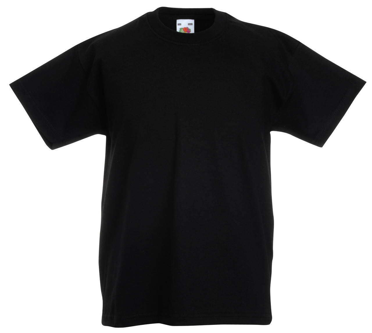 

Детские футболки однотонные Fruit of the Loom Kids Valueweight T 7-8 / 128, Черный