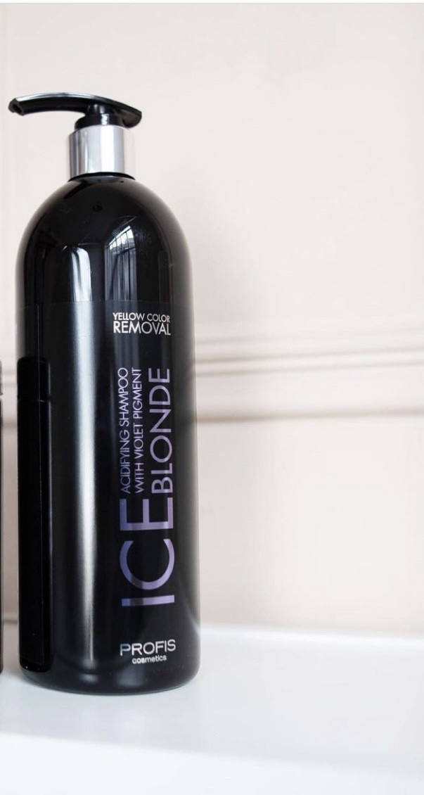 

Антижелтый шампунь ICE BLONDE PROFIS