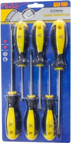 

Набір викруток 6 шт. 49042 СТАЛЬ