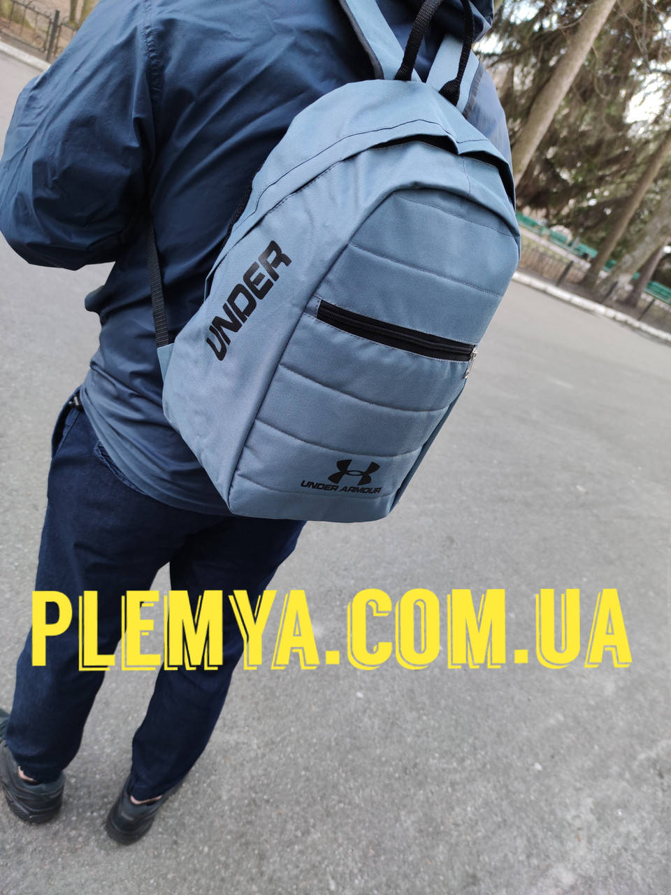 

Рюкзак Under armour спортивный городской серый 35 * 48 * 19 см