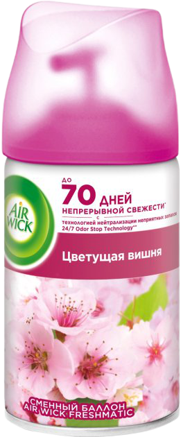 

Освіжувач повітря Air Wick (автомат) 250мл Квітуча Вишня