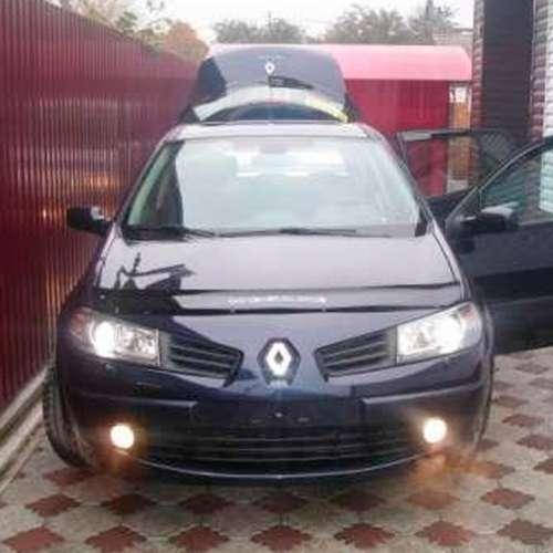 

Дефлектор капота мухобойка Рено Меган 2 Renault Megane II 02-09 ВТ