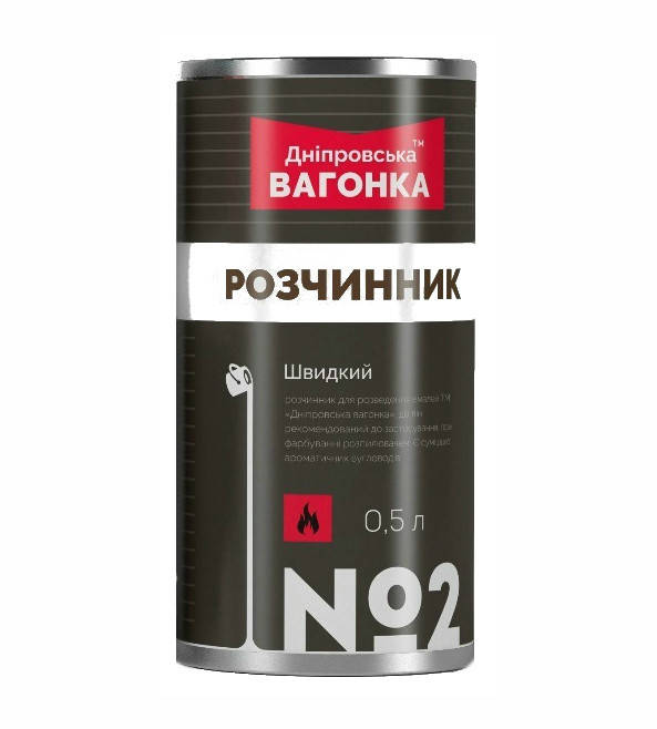 

Растворитель №2 Быстрый для эмалей "Днепровская вагонка" 5 л