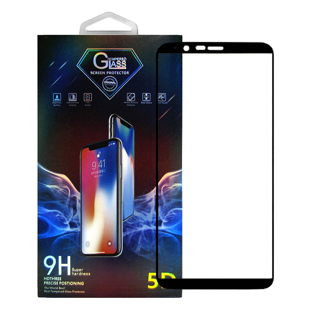 

Защитное стекло Premium Glass 5D Full Glue для OnePlus 5T Black, Черный