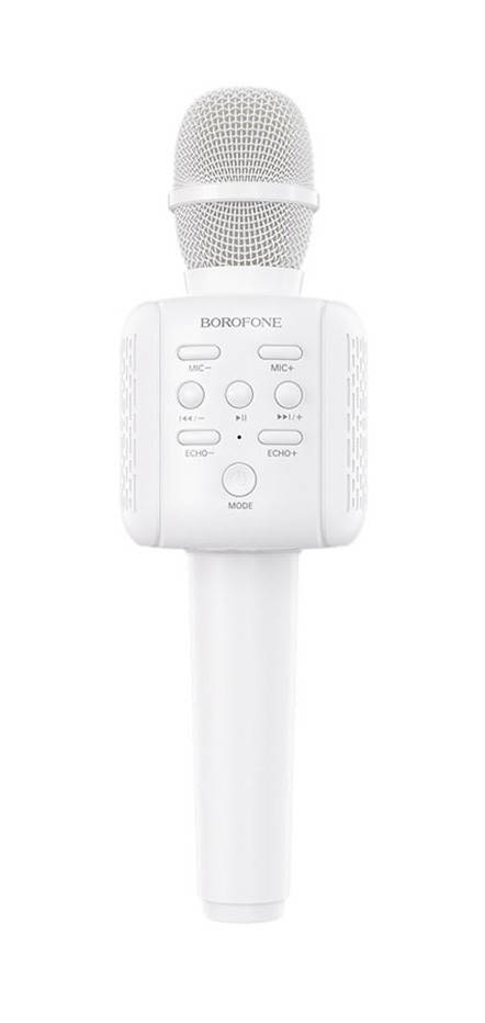 

Караоке микрофон-колонка Borofone BF1W Rhyme Белый