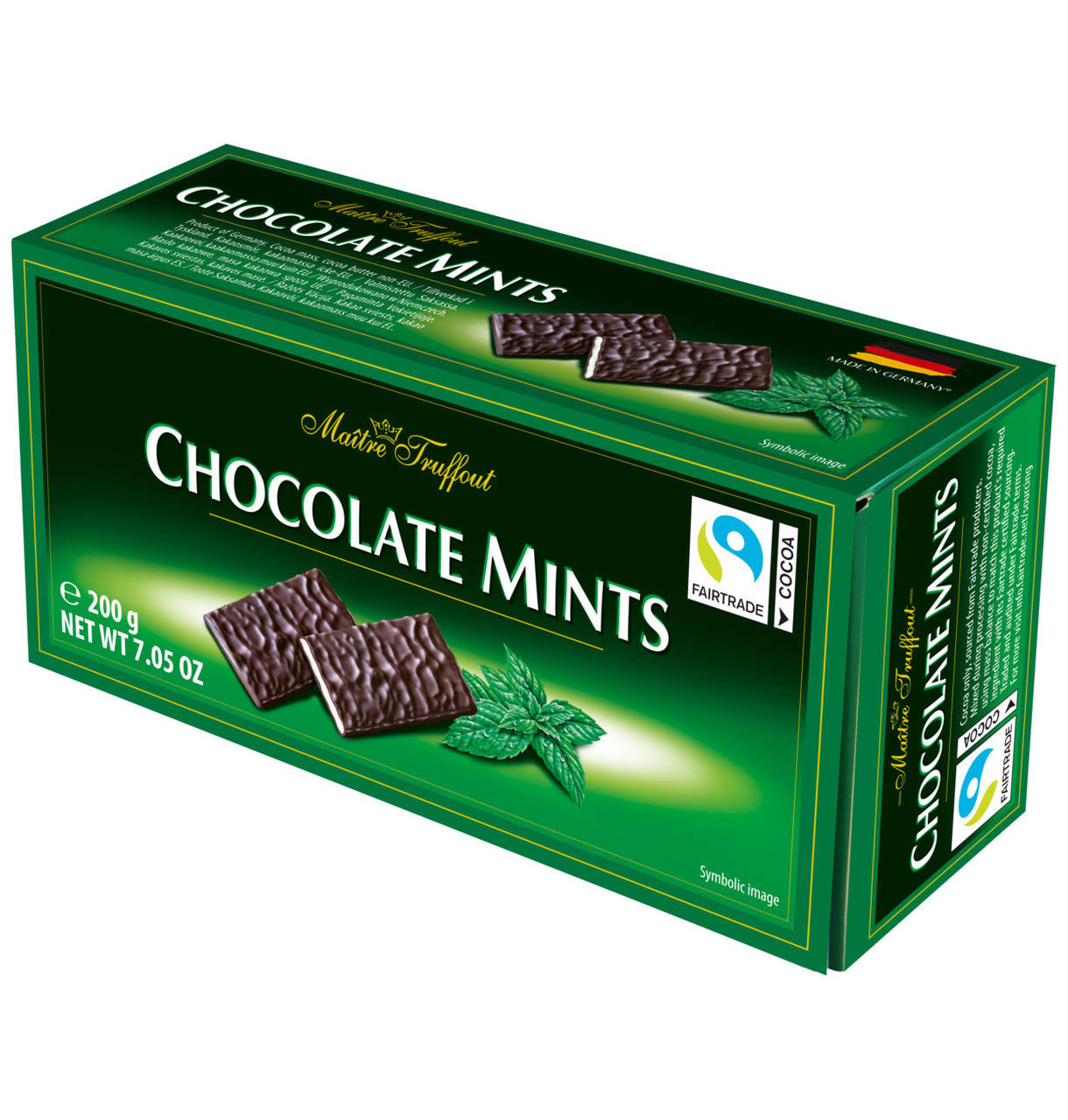 

Шоколад Maitre Truffout Chocolate Mints 200г