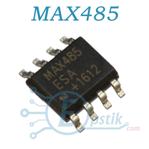 

MAX485ESA, приемопередатчик сигналов RS-485/RS-422, SOP8