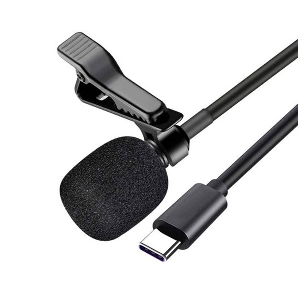 

Микрофон петличка XO MKF 02 Type-C 2м, Black