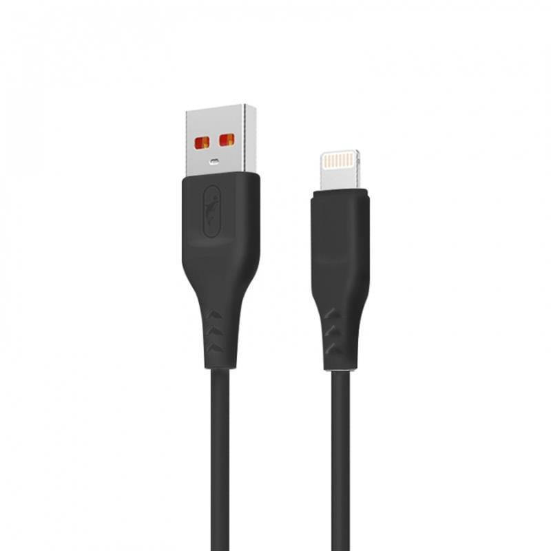 

Кабель SkyDolphin S61L USB - Lightning 1м, Black (USB-000573), Черный