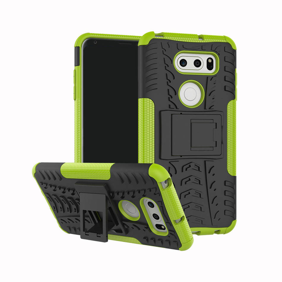 

PC + TPU чехол Armor для LG V30 (8 цветов) салатовый