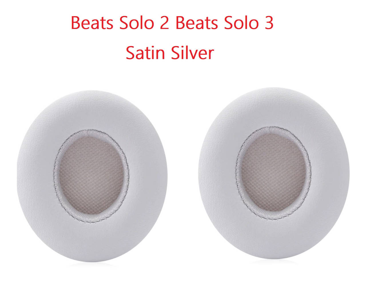 

Амбушюры для наушников Beats by Dr Dre Solo 2.0 On-Ear Beats by Dr Dre Solo 3.0 Wireless Цвет Satin Silver