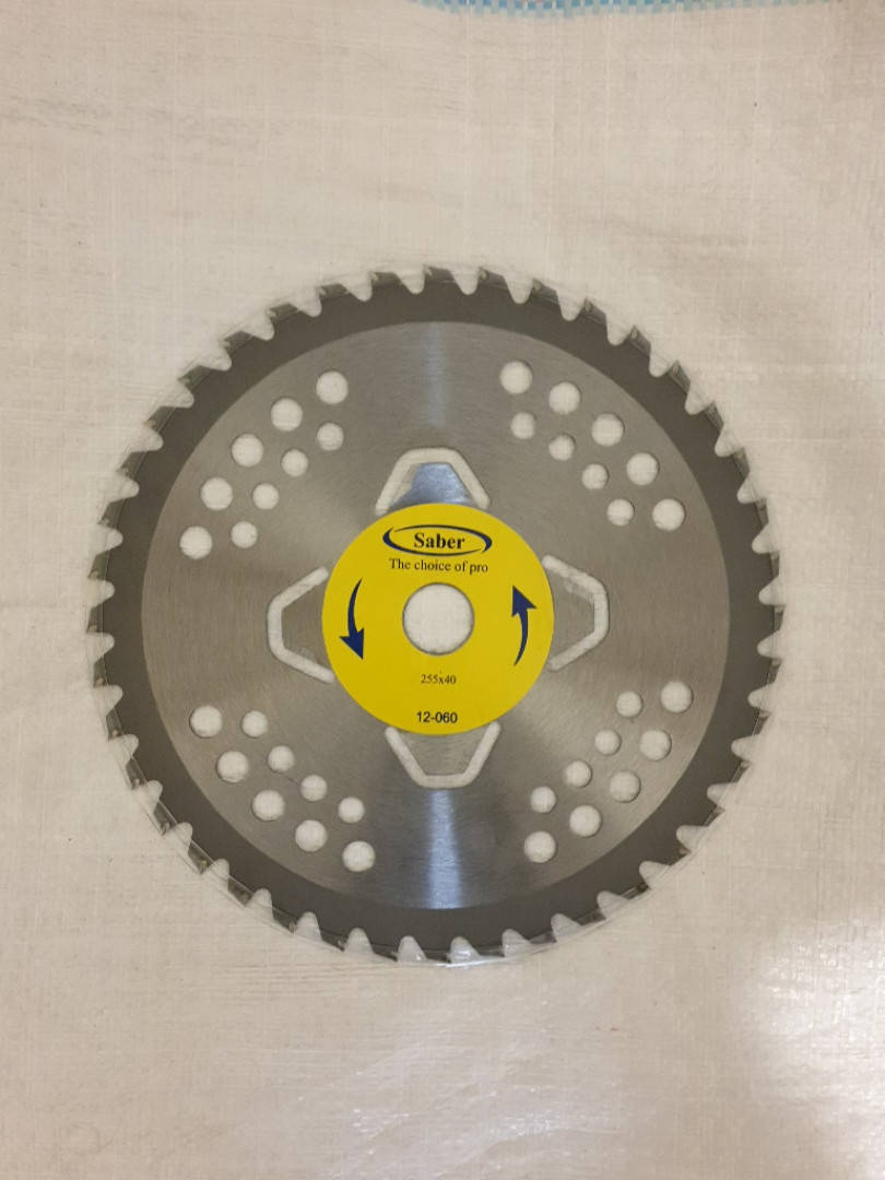 

Нож для кос с напайками 40 зубьев Saber 250 mm