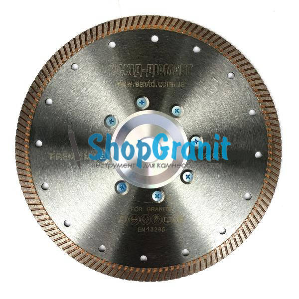 

Алмазный отрезной круг, диск Схид Диаманд 230мм с фланцем для камня, гранита, мрамора, габбро, бетона