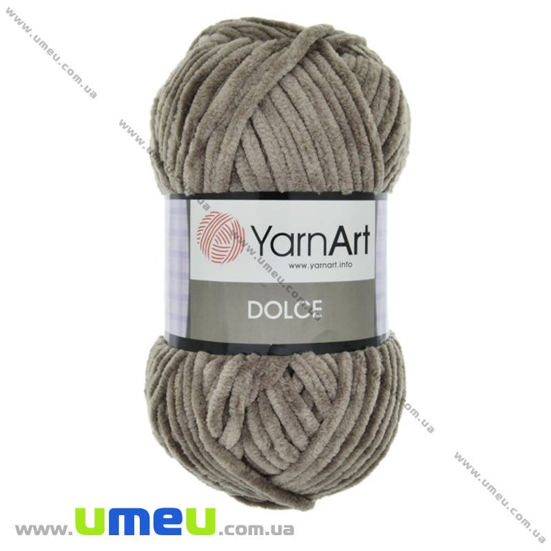 

Пряжа YarnArt Dolce 100 г, 120 м, Бежевая 754, 1 моток (YAR-029685)
