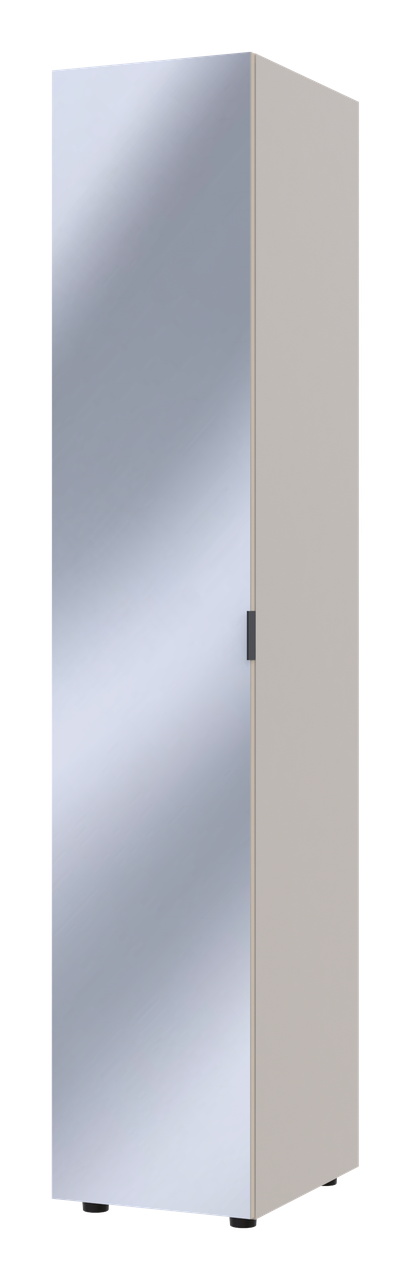 Шафа для одягу Doros Гелар Кашемір з Дзеркалом 39х49.5х203.4 (80737635)
