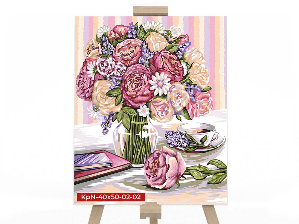 

Картина по номерам №2 Букет 40*50см серия 2(KpN-40x50-02-02)
