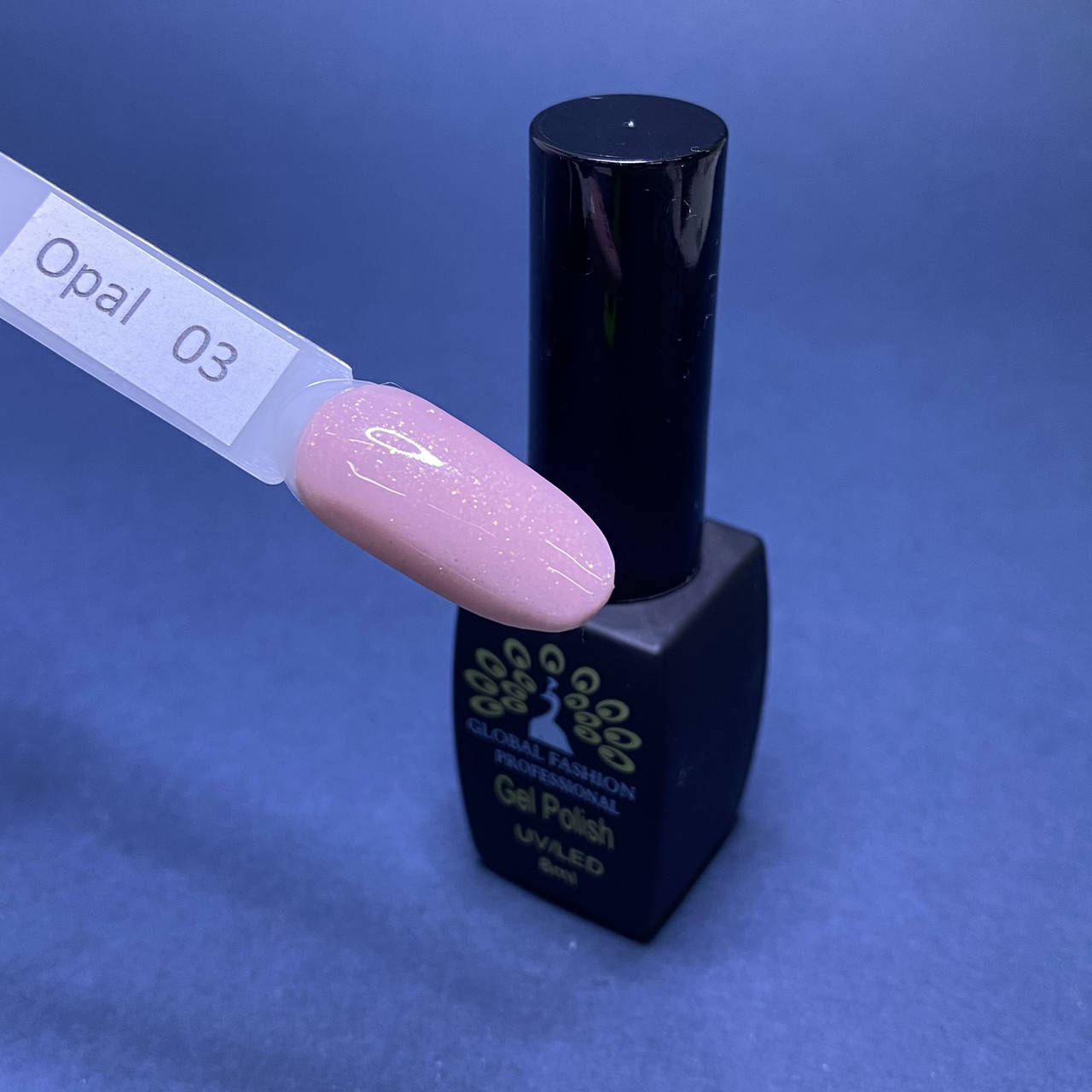 

Гель-лак c с блёстками Global Fashion Opal №03