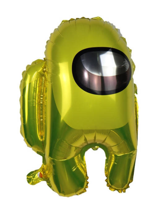 

Шар фольгированный Амонг Ас золотой 46х60 см (Китай) в упаковке, Золото