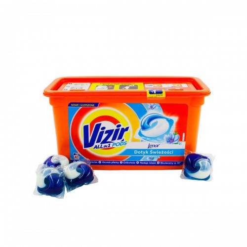 

КАПСУЛЫ ДЛЯ СТИРКИ VIZIR TOUCH OF LENOR, 1 ШТ.