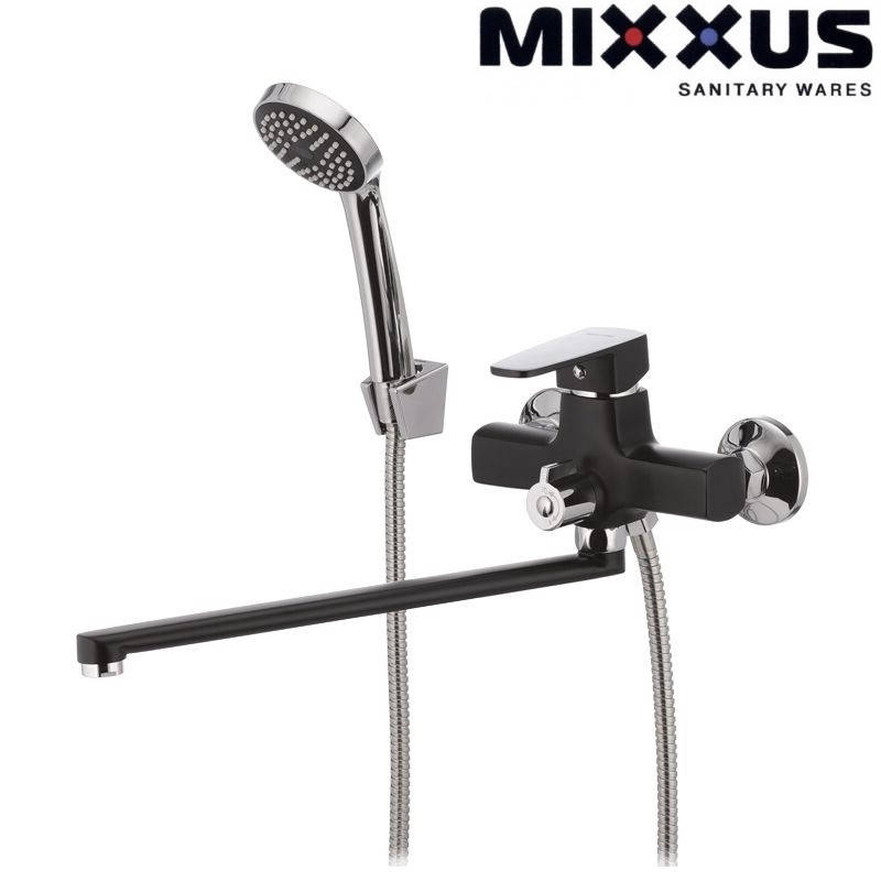 

Смеситель для ванной Mixxus Missouri 006 euro black, Черный