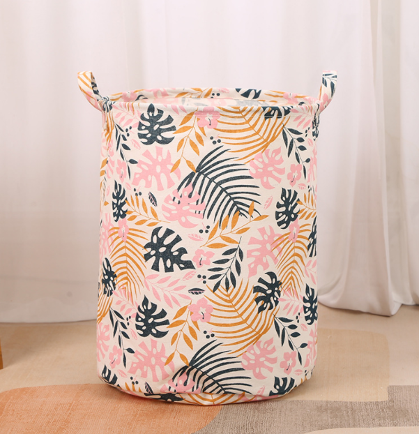 

Корзина для игрушек 70*45 Тропики, Розовый