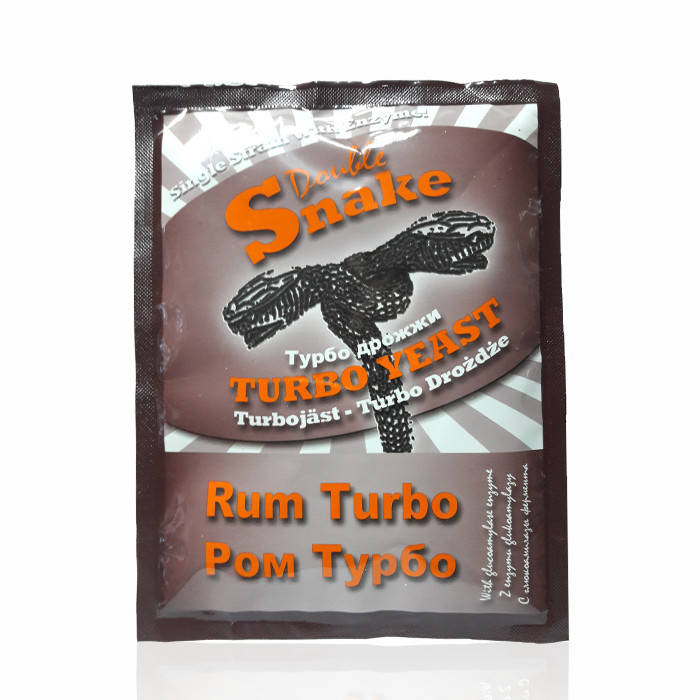 

Турбо дрожжи Double Snake Turbo Rum Yeast (Великобритания)
