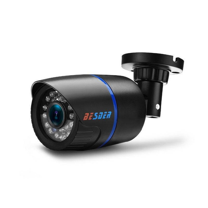 

Внешняя проводная направленная 2MP IP камера видеонаблюдения Besder BS-IPC-6024PB-I201, ICSee / XMEye