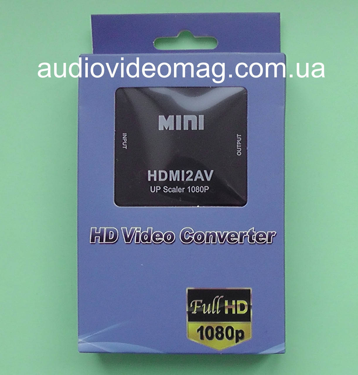

Адаптер, переходник, конвертер с HDMI на 3 RCA, Черный