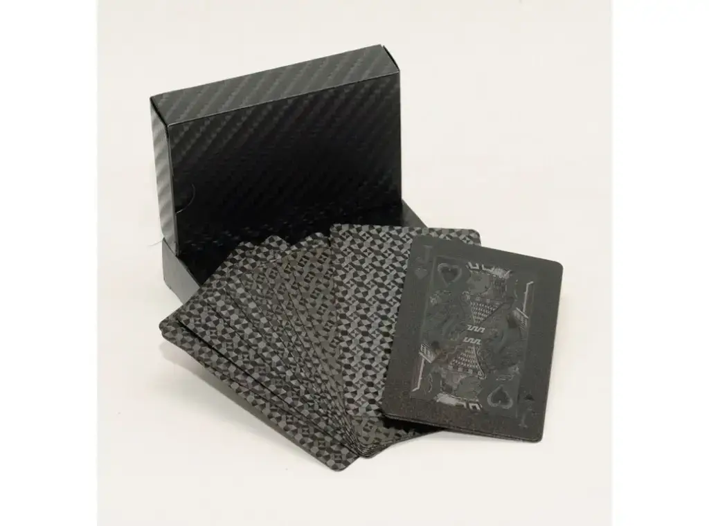 

Пластиковые игральные карты черные i5-70