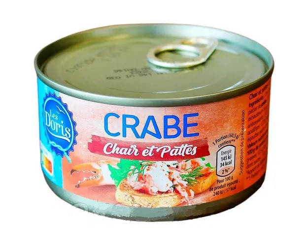 

Мясо Краба Натуральное Crabe Doris Chair et Pattes Дорис 121 г Франция