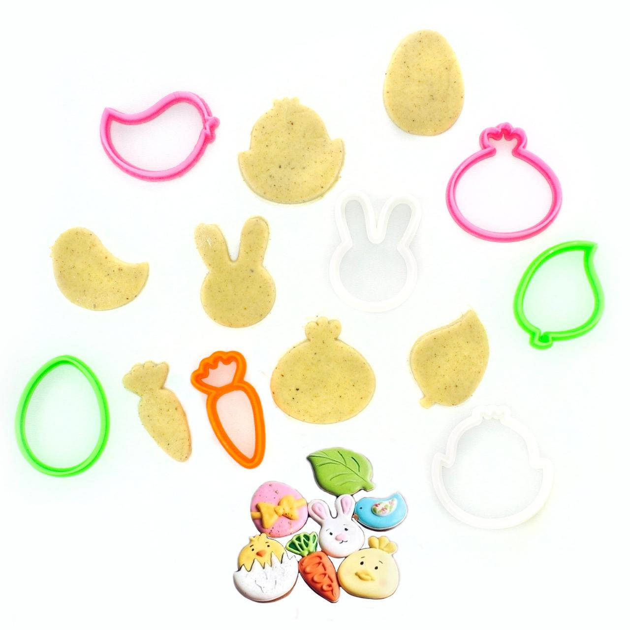 

Вырубка пластик "Пасхальный набор №2" (7шт)