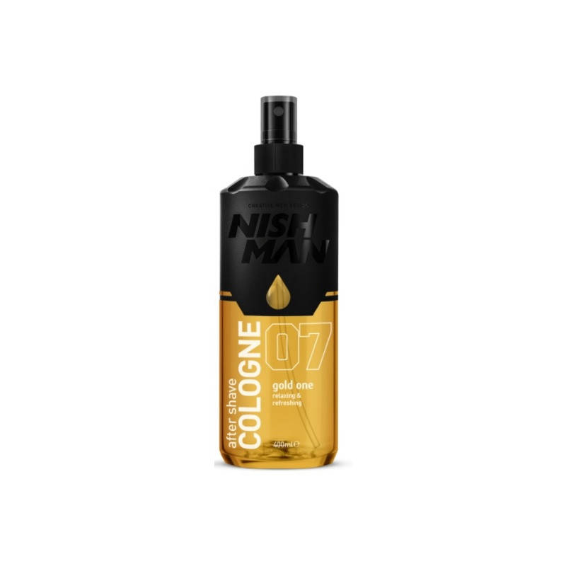 

Одеколон после бритья Nishman №7 Gold One After Shave Cologne 400мл