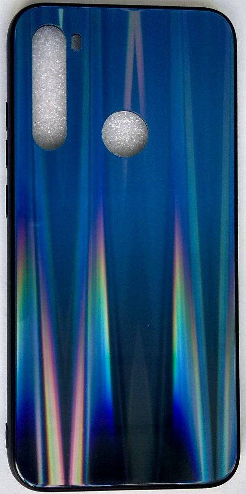 

Силиконовый чехол "Стеклянный Shine Gradient" Xiaomi Redmi Note 8 (Deep blue) # 10, Синий