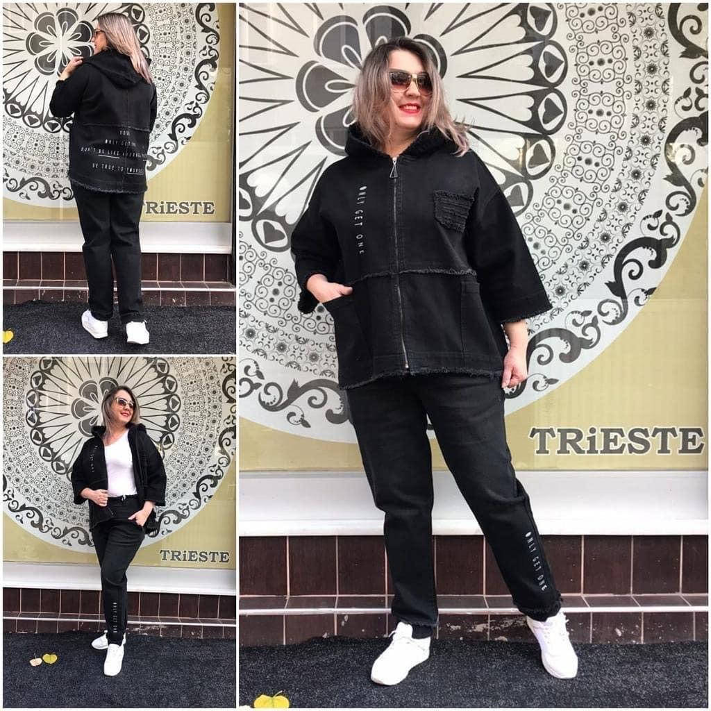

Костюм джинсовый TRIESTE Турция 52-64 р,