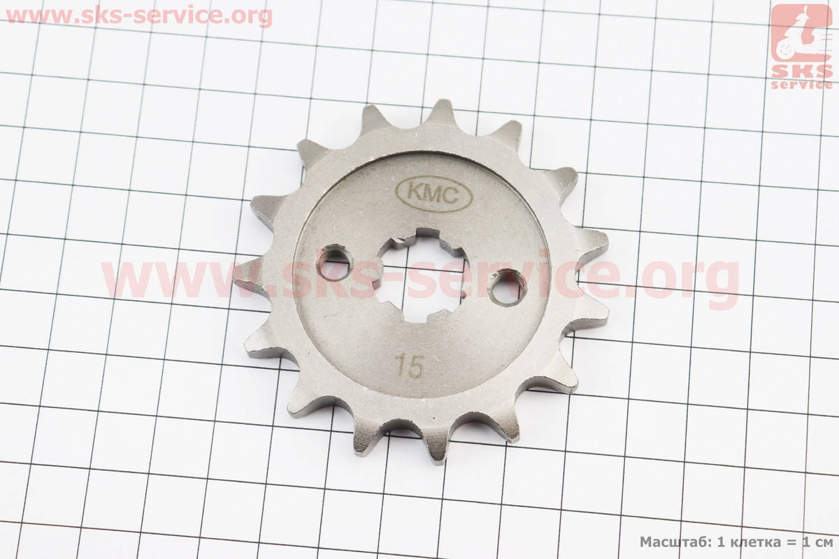 

Звезда передняя - 428H-15T BOXER BM/ВМX 150cc "JV551000"