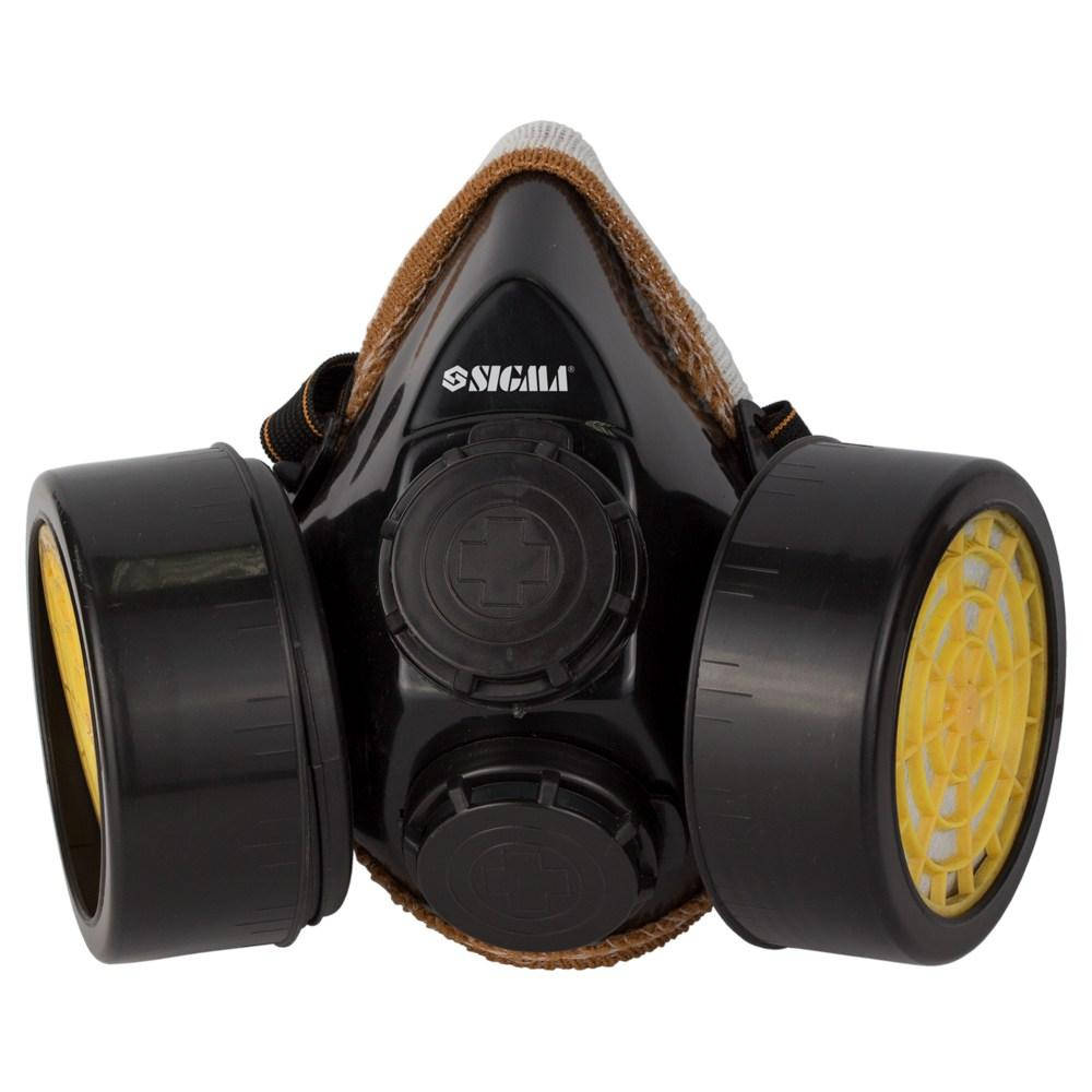 

Респиратор с угольным фильтром (2 фильтра) SIGMA (9422211)