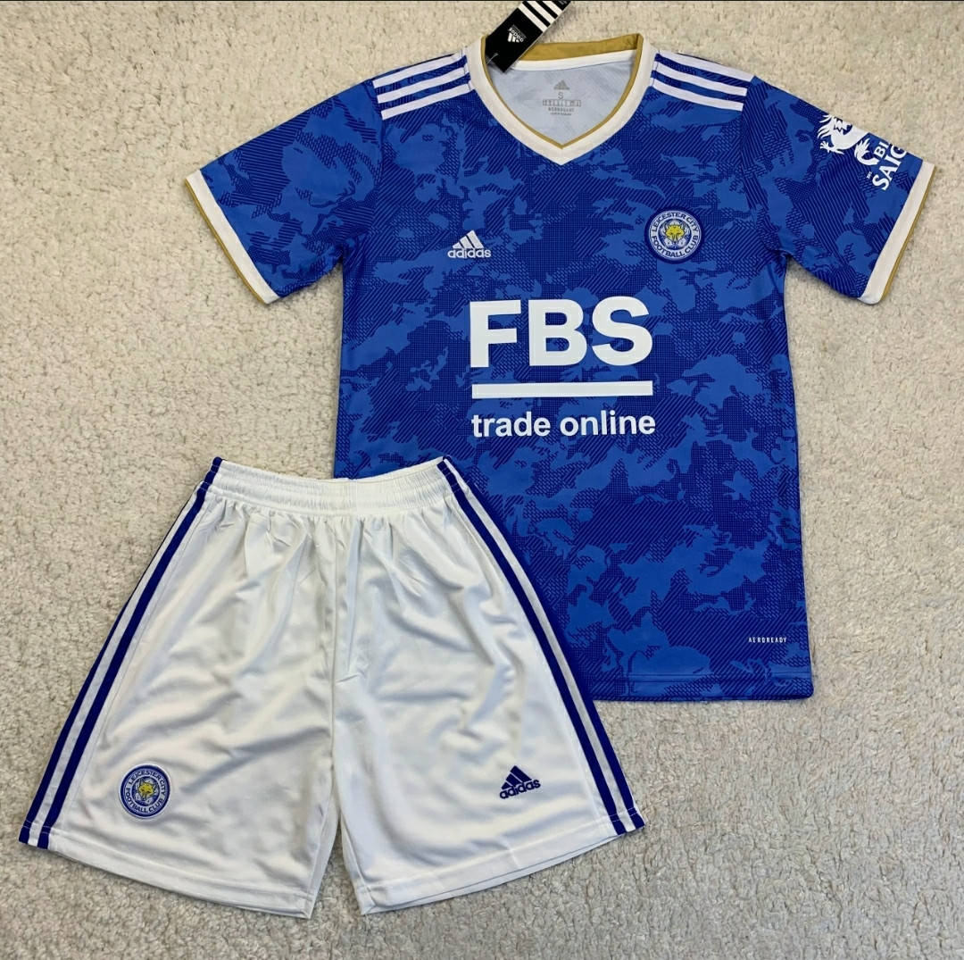 

Футбольная форма Лестер 2022 синий домашняя Leicester City синяя футбольная форма