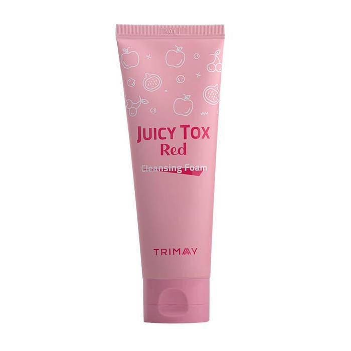 

Пенка для умывания с экстрактами грейпфрута и инжира Trimay Juicy Tox Red Cleansing Foam 120 ml