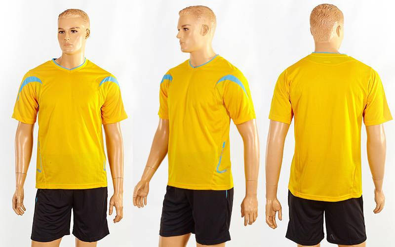 

Футбольная форма Аcting CO-5402-Y (полиэстер, р-р M-L-46-50, желтый, шорты черные)