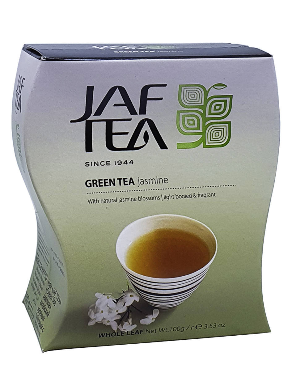 

Чай зелений китайський з жасмином Jaf Tea jasmine 100 г (1182)