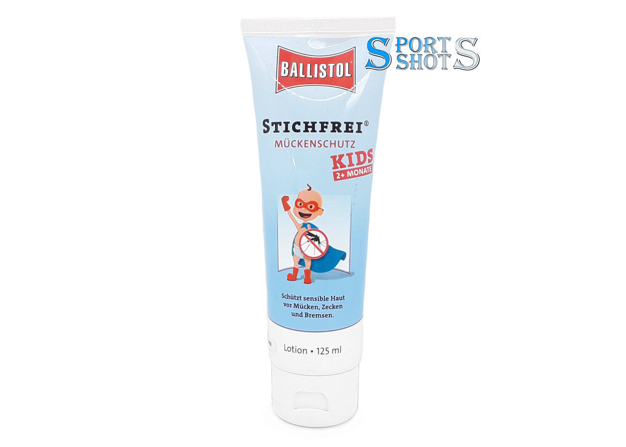 

Детский гель Ballistol Sting-Free Kids от комаров и клещей 125 мл