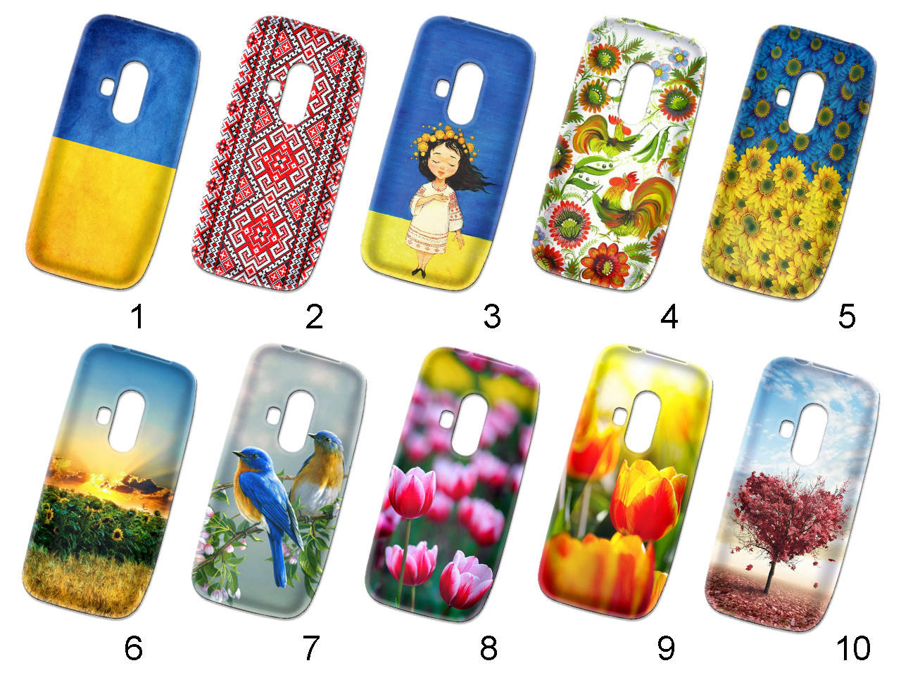 

Силиконовый чехол c рисунком для Nokia 220