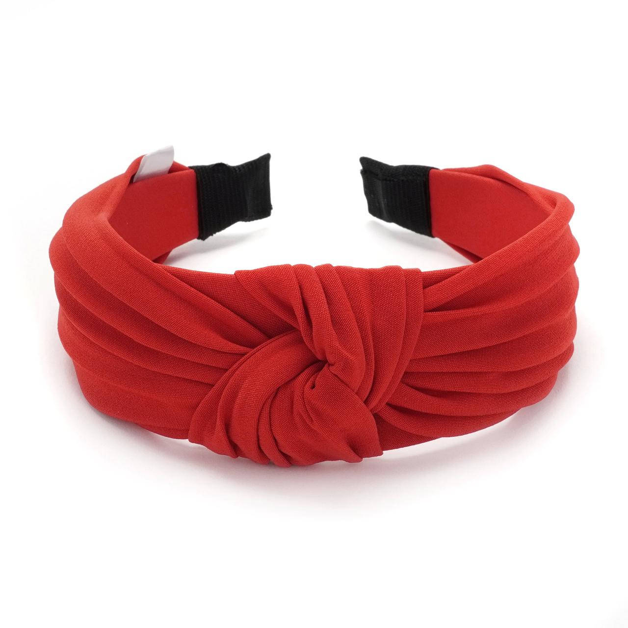 

Обруч-чалма широкий из костюмной гофрированой ткани 2315502