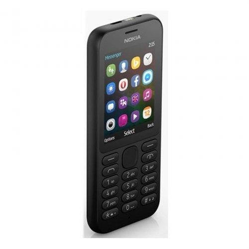 

Оригинальный мобильный телефон Nokia 215 Dual Sim Black, Черный