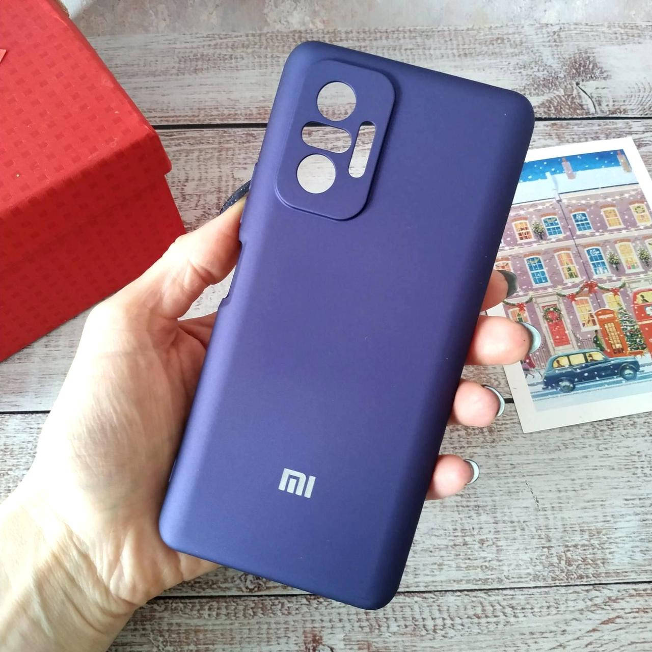 

Чехол для Xiaomi Redmi Note 10 Pro Silicone case Full Purple (Фиолетовый)