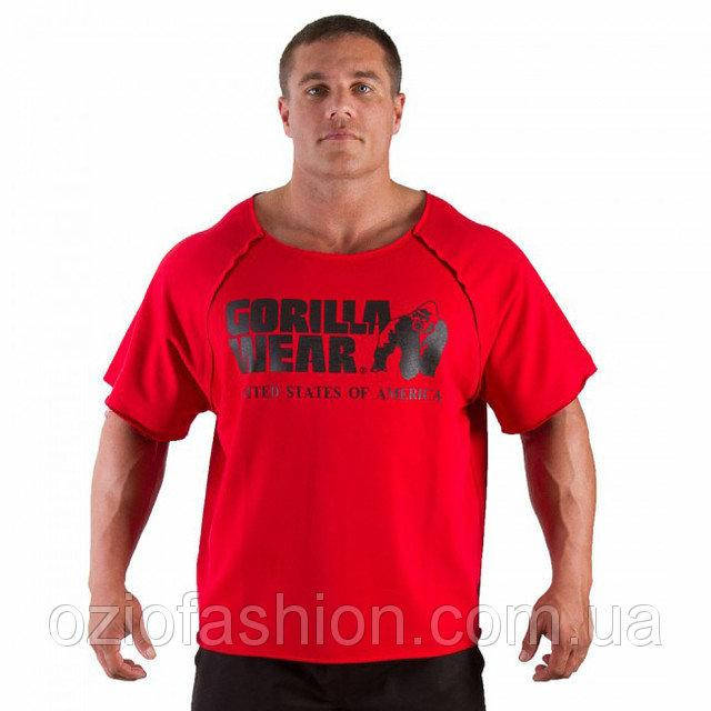 

Мужская футболка для бодибилдинга "GORILLA WEAR" XL, красный