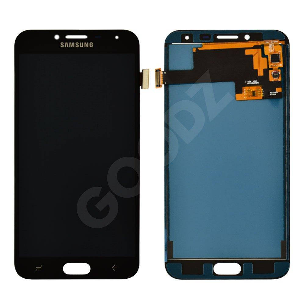 

Дисплей для Samsung J400H DS Galaxy J4 (2018) с тачскрином в сборе, цвет черный, IPS (TFT)