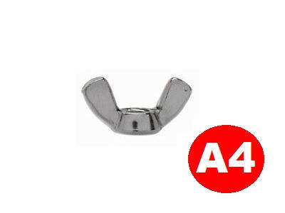 

М5 Гайка барашковая с нержавеющей стали А4 (DIN 315)